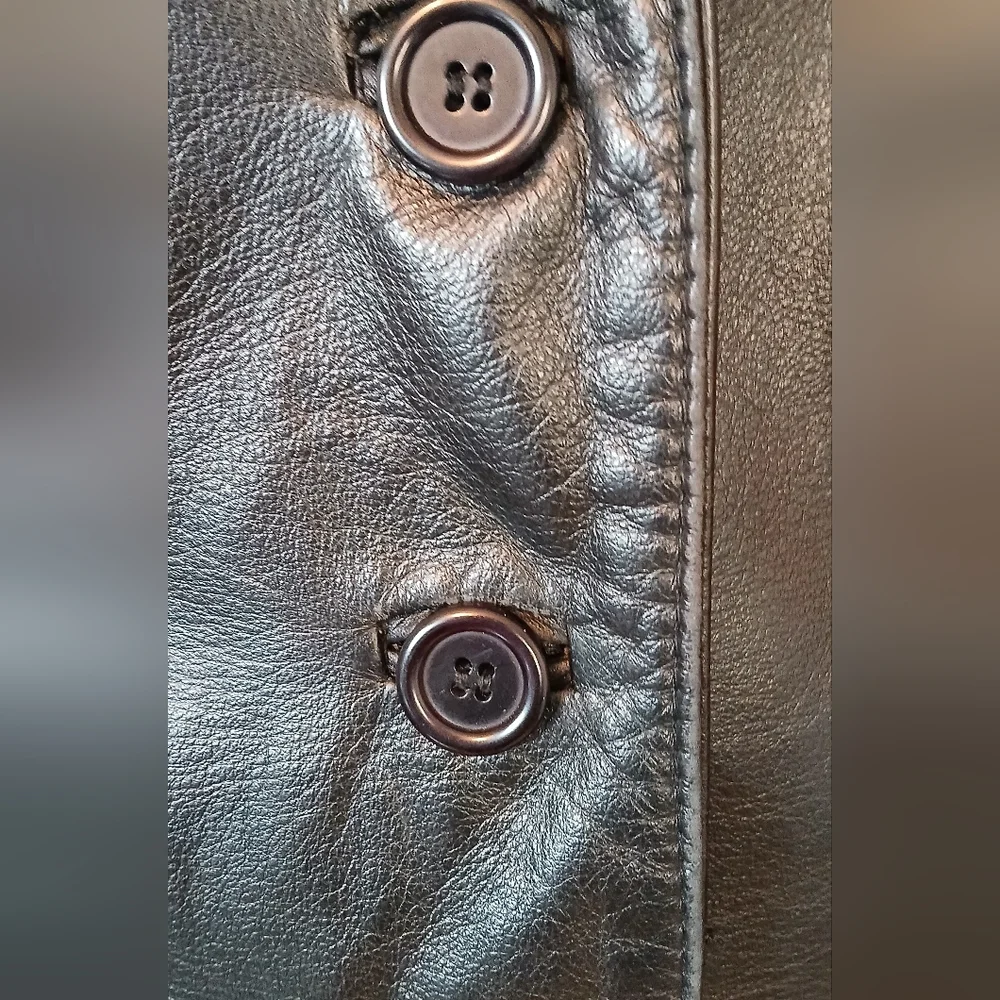 Leather Ranch Coat - Picture 6 of 11